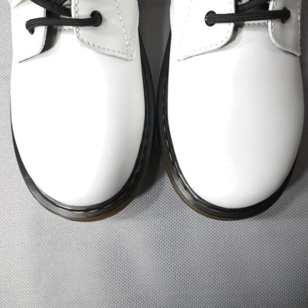 Dr. Martens 1460 Y Ankle Boots White Smooth Leather US M 6 US L 7‎ - Picture 8 of 11
